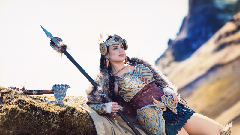 Meagan as Valkyrie Wonder Woman